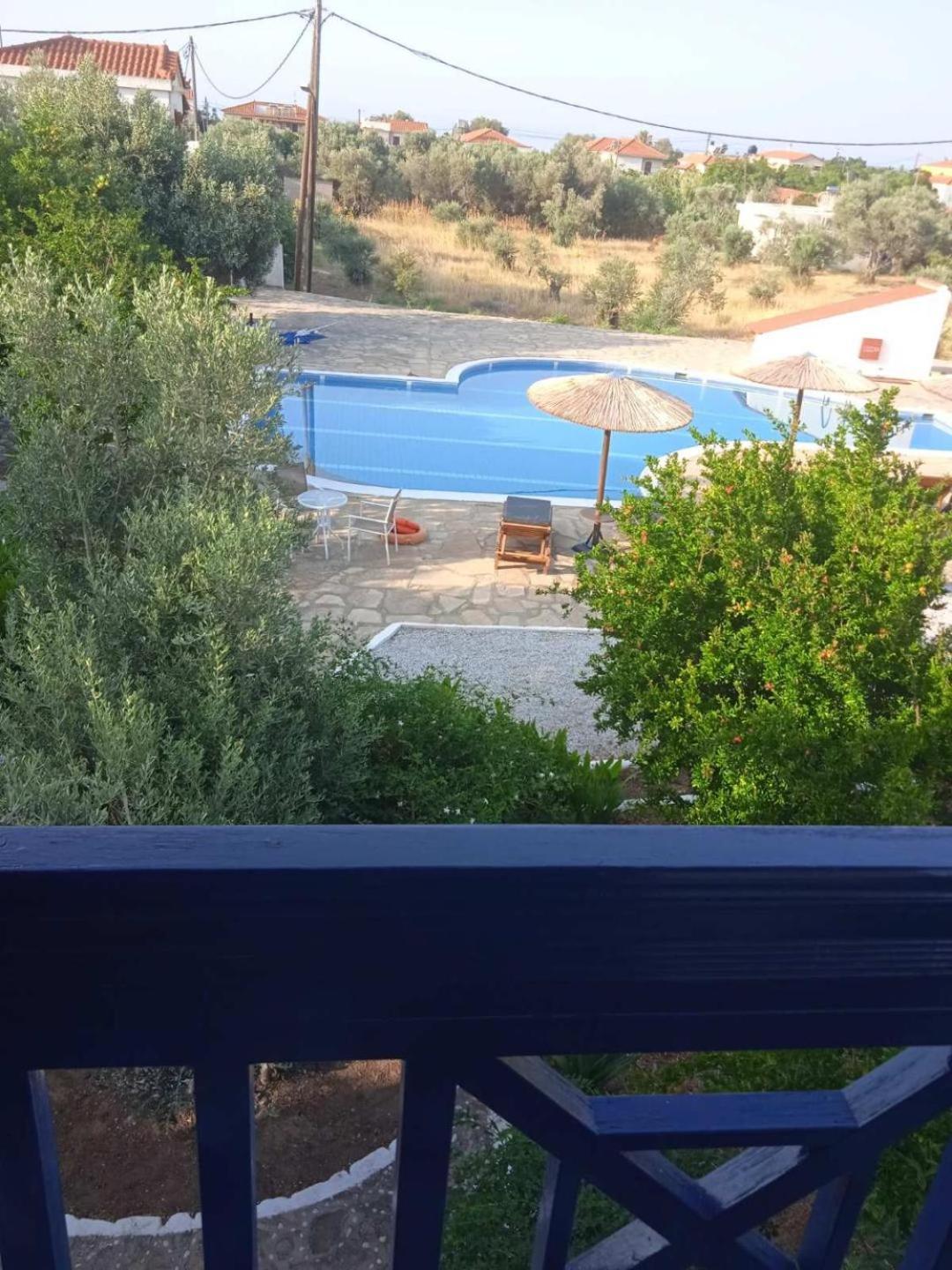 Anastasia Apartments Kampos Marathokampou Екстер'єр фото